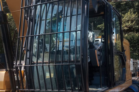 Estruturas de proteção para mini-escvadeiras